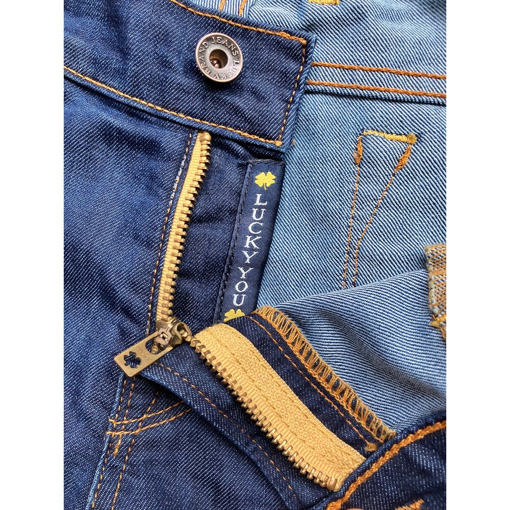 Vintage Lucky Jeans Charlie Flare - Rare 35" Inseam TALL & CURVY– MADE IN USA - Picture 8 of 11